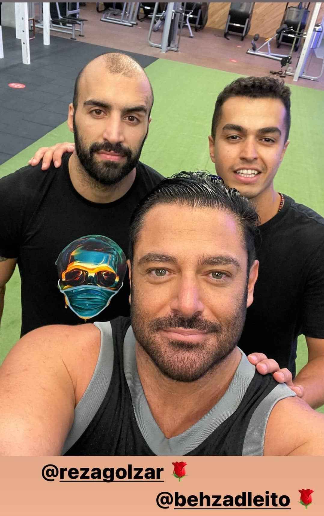 رضا گلزار و بهزاد لیتو 