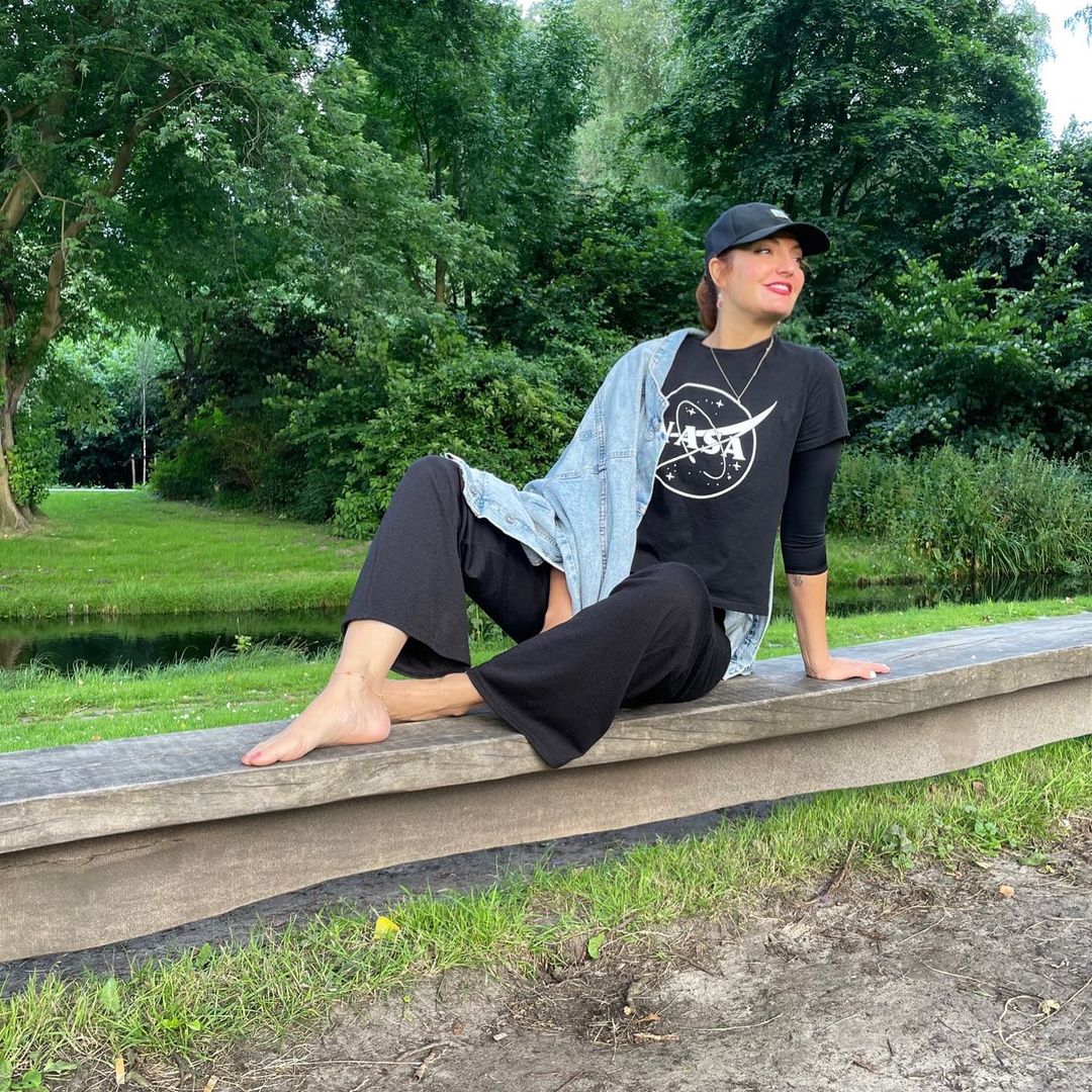 مهناز افشار با پاهای برهنه جولان داد ! + عکس مهناز افشار