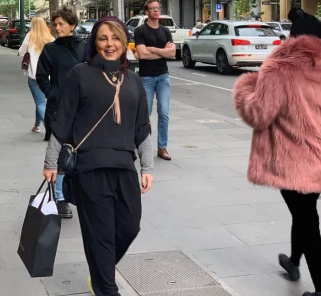 تیپ عجیب بهنوش بختیاری در استرالیا/عکس تیپ عجیب بهنوش بختیاری در استرالیا/عکس