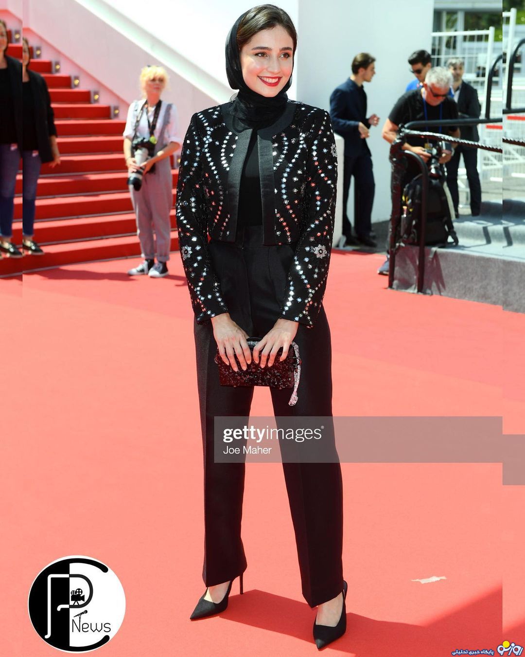 استعداد جدید سینمای ایران بر روی فرش قرمز فستیوال کن/عکس استعداد جدید سینمای ایران بر روی فرش قرمز فستیوال کن/عکس