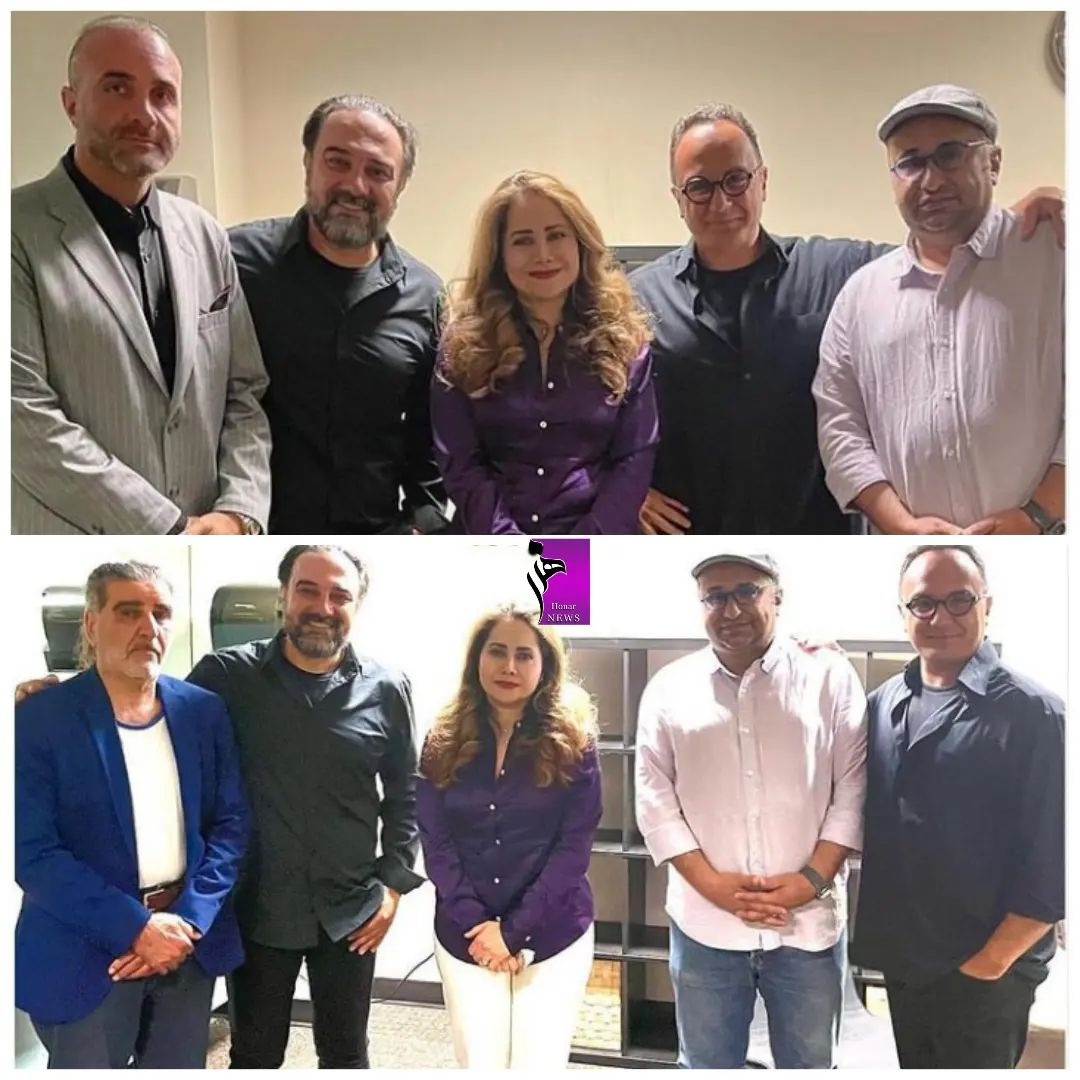 عکس بی حجاب مژگان شجریان در کنار برزو ارجمند