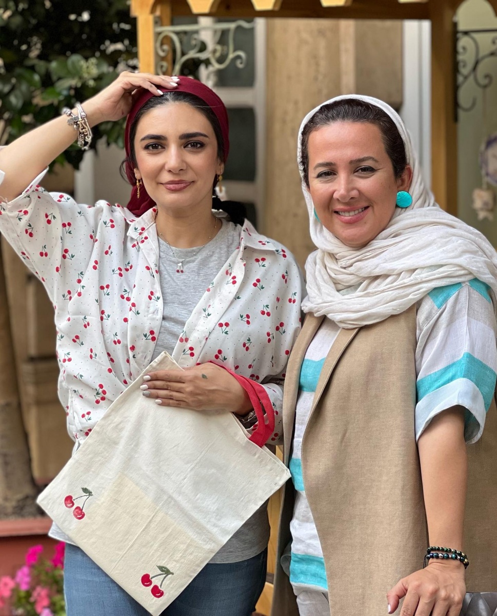 لیندا کیانی با آلبالو بهار را بدرقه کرد!/عکس