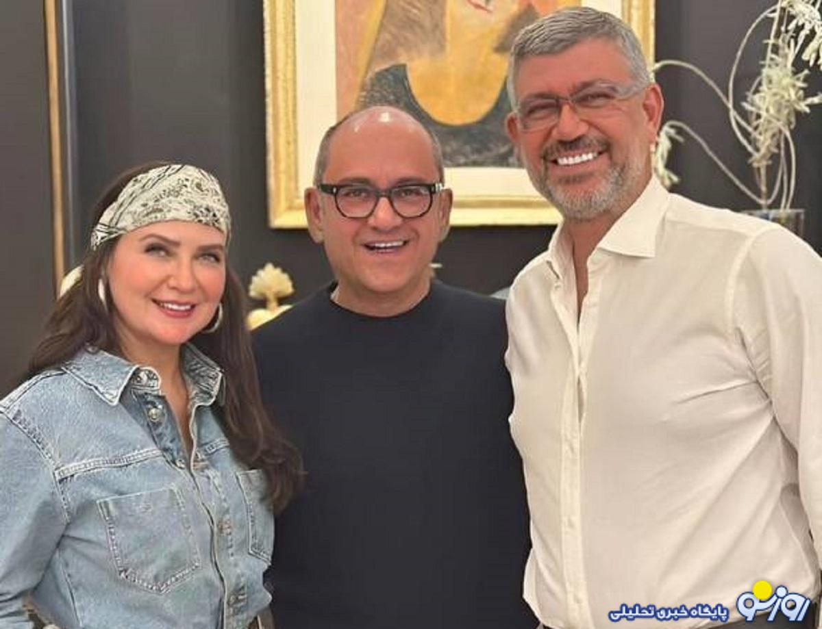 حاشیه ساز شدن عکس لعیا زنگنه و رامبد جوان با رضا رشیدپور حاشیه ساز شدن عکس لعیا زنگنه و رامبد جوان با رضا رشیدپور