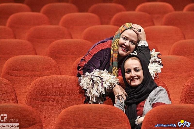 عکس/ لباس اجق وجق بهاره رهنما در دیدار با جاری سابقش عکس/ لباس اجق وجق بهاره رهنما در دیدار با جاری سابقش