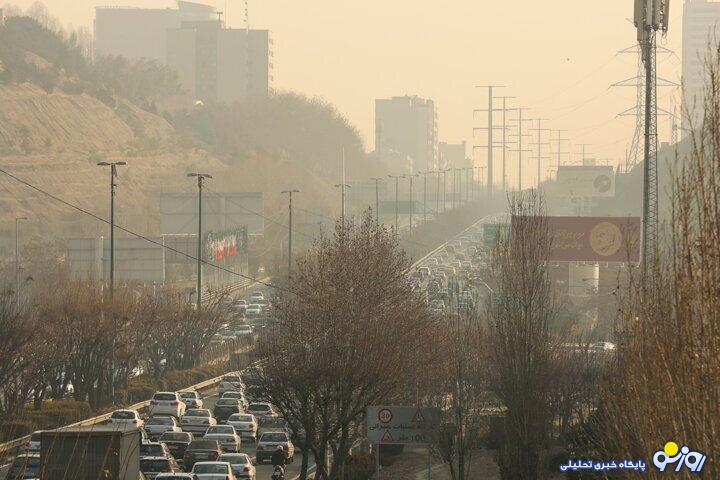 وضعیت هوای تهران نارنجی است/ تداوم آلودگی هوا وضعیت هوای تهران نارنجی است/ تداوم آلودگی هوا