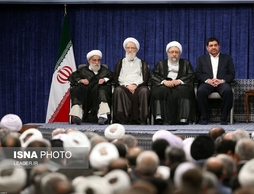 عکس جدید از آیت الله جنتی در ۹۷سالگی