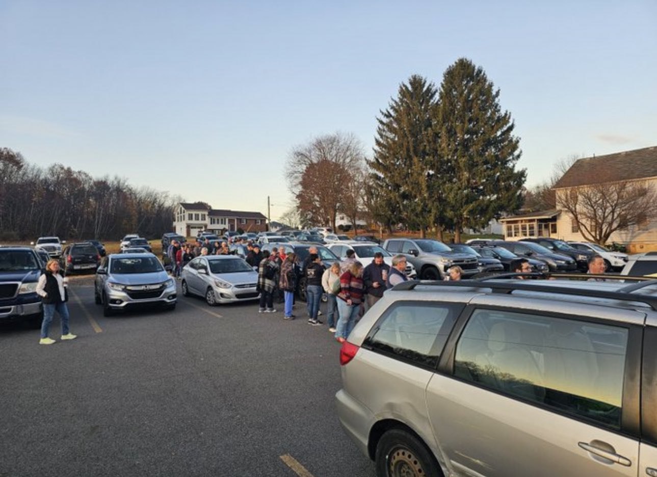 صف طولانی آمریکاییها برای شرکت در انتخابات