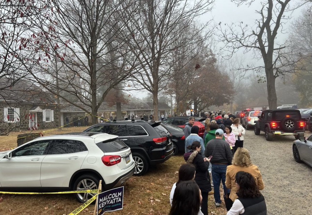 صف طولانی آمریکاییها برای شرکت در انتخابات