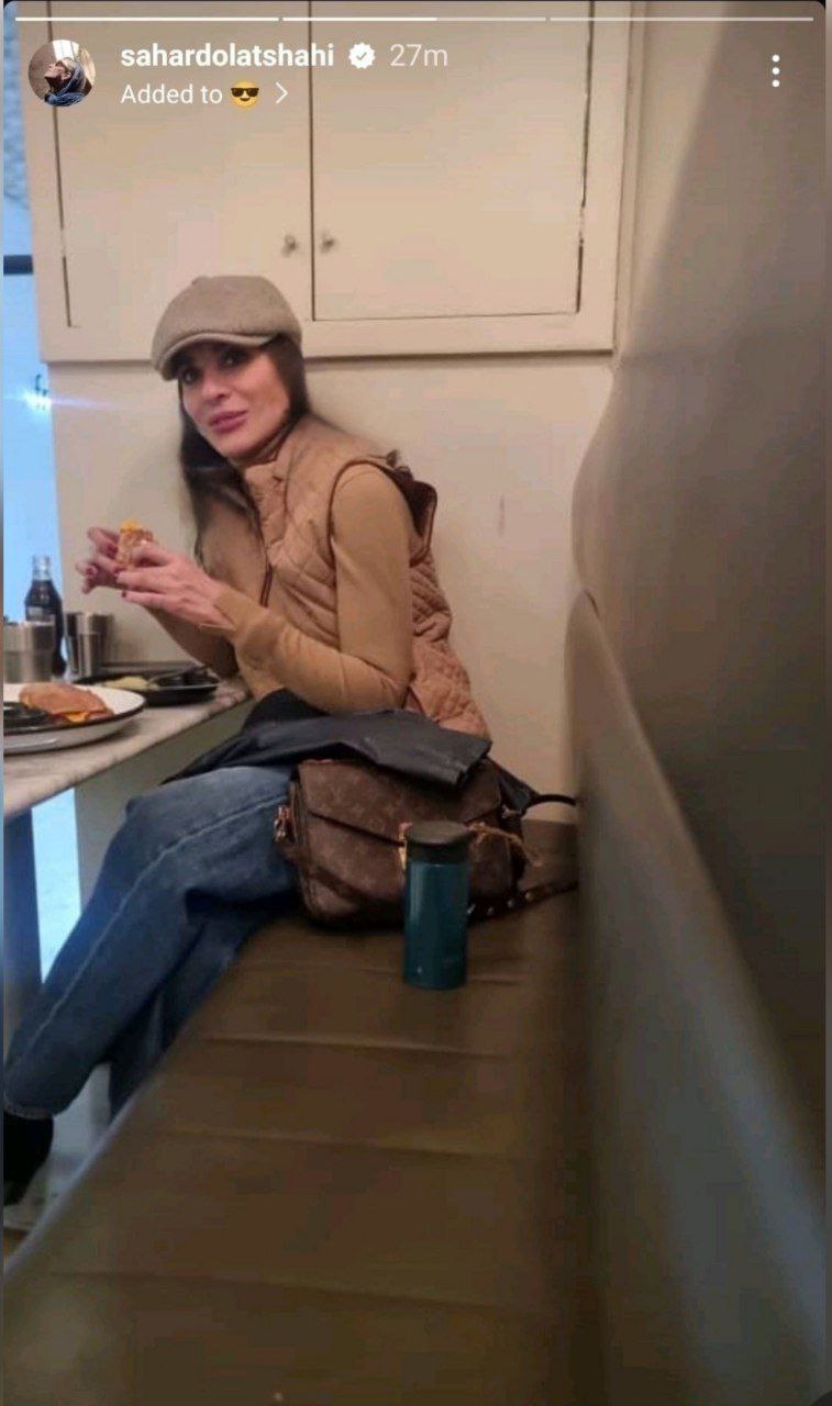 استایل ساده و لاکچری سحر دولتشاهی جلبتوجه کرد