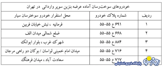 آغاز عرضه بنزین ویژه از امروز