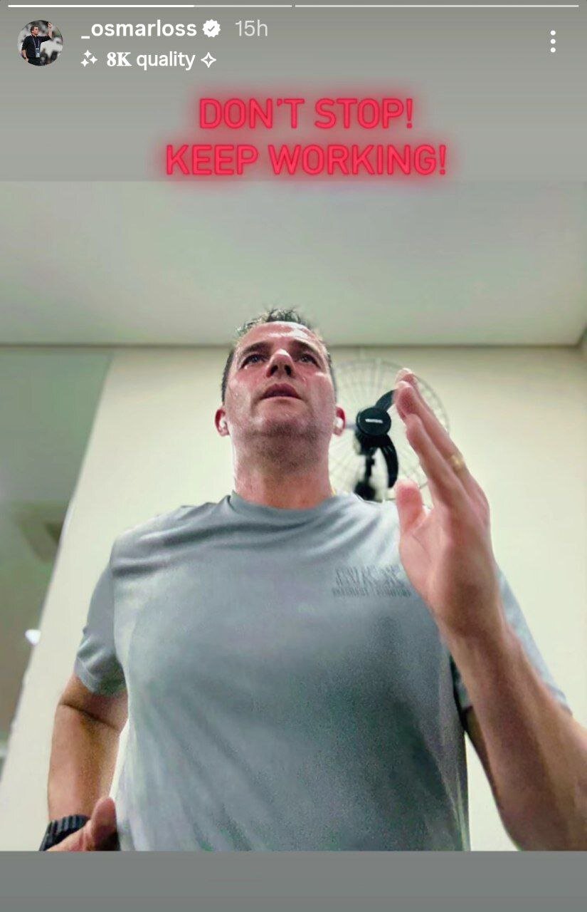 استوری معنادار اوسمار: متوقف نشو!