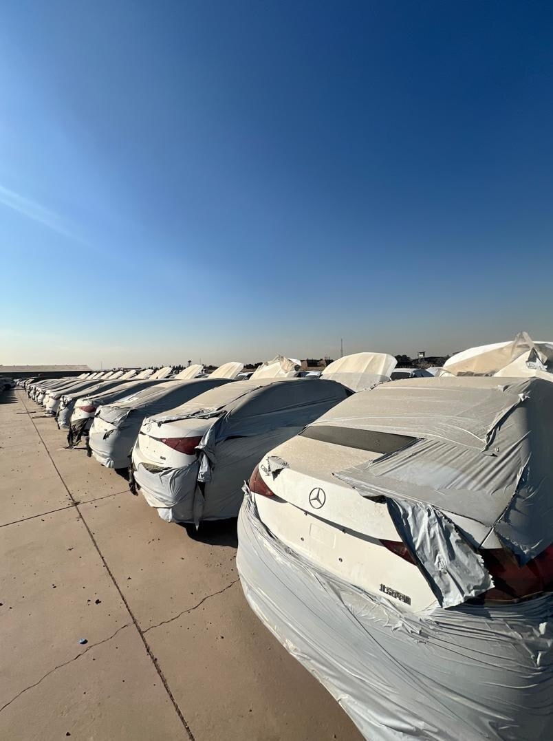 واردات بزرگ‌ترین محموله بنز ایران‌خودرو به کشور