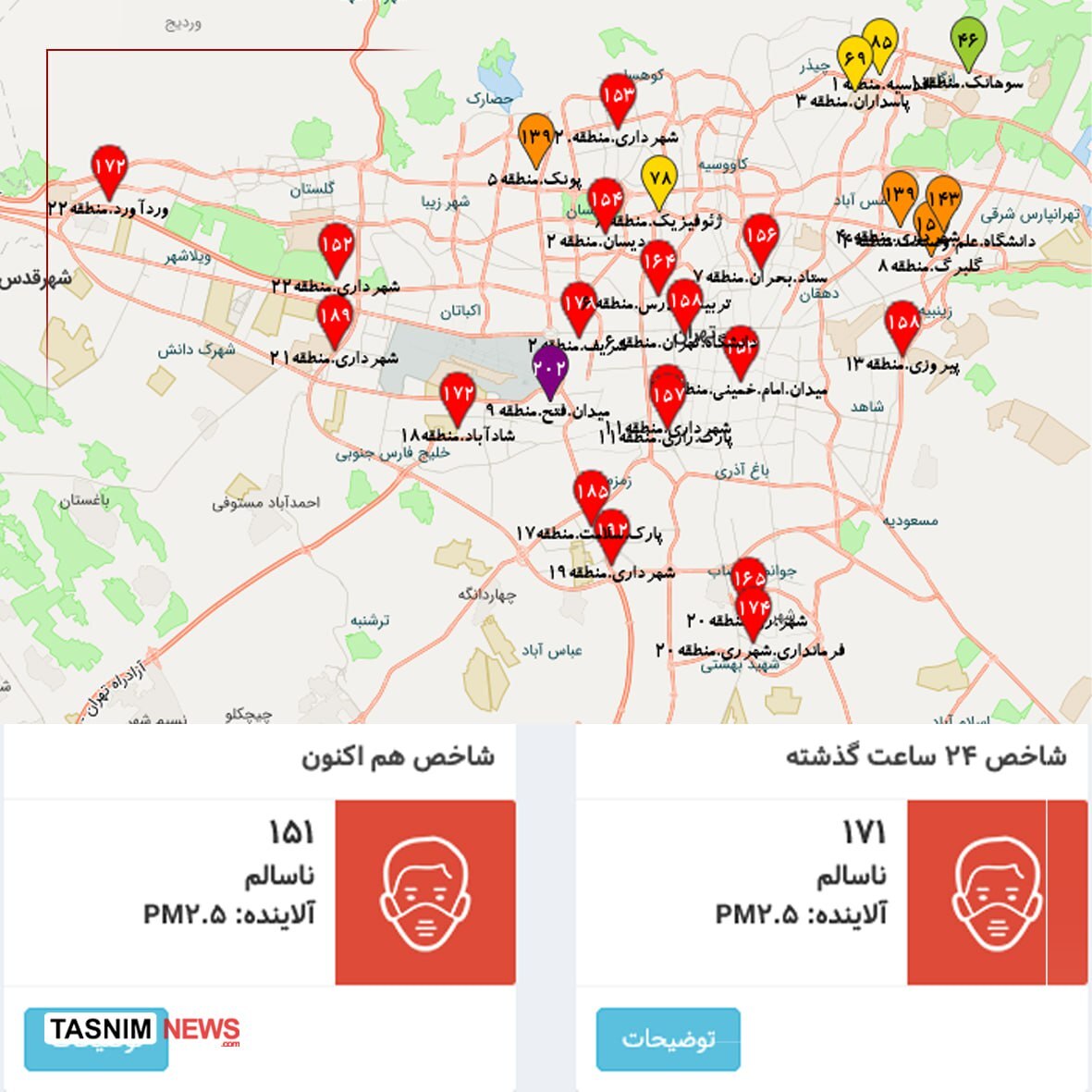 هوای تهران هوای تهران